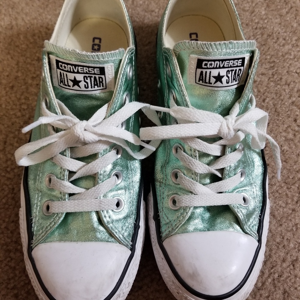 Converse All Star (Metallic Jade)